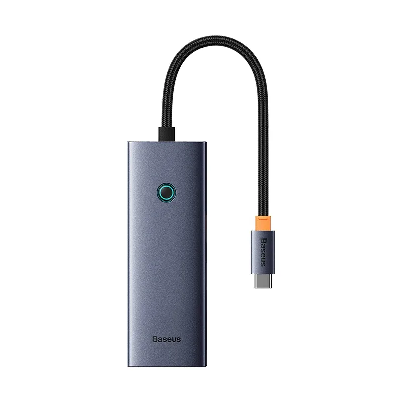 BASEUS ULTRA JOY SERIES 5 PORT HUB GRAY B00052801811 thumbnail 3