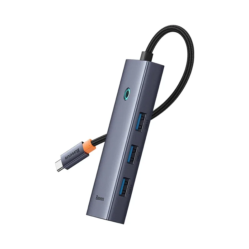 BASEUS ULTRA JOY SERIES 5 PORT HUB GRAY B00052801811 thumbnail 5