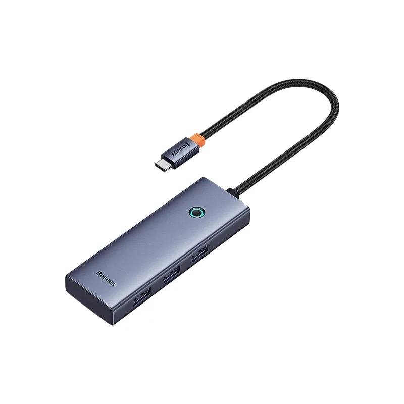 BASEUS ULTRA JOY SERIES 5 PORT HUB GRAY B00052801811 thumbnail 6