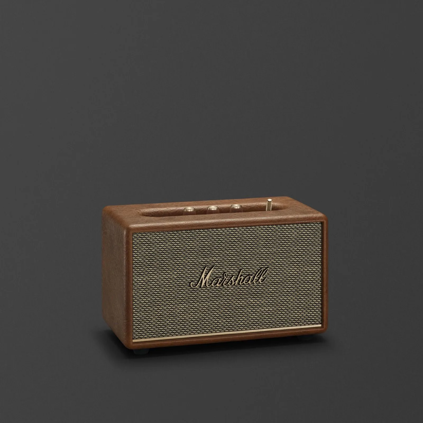 MARSHALL ACTON III HOME BLUETOOTH SPEAKER BROWN 1009088 thumbnail 2