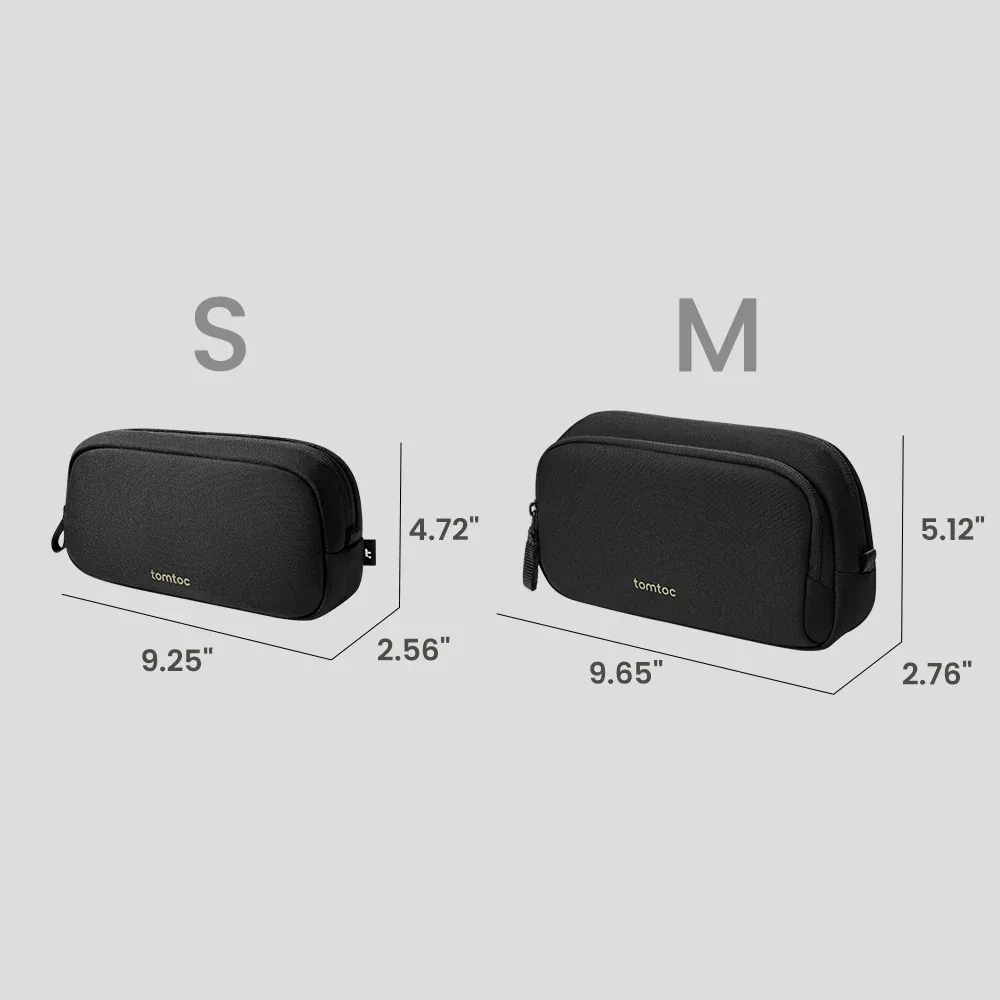 TOMTOC LIGHT T12 1.8L ESSENTIAL TECH ORGANIZER GRAY T12M1G2 thumbnail 17