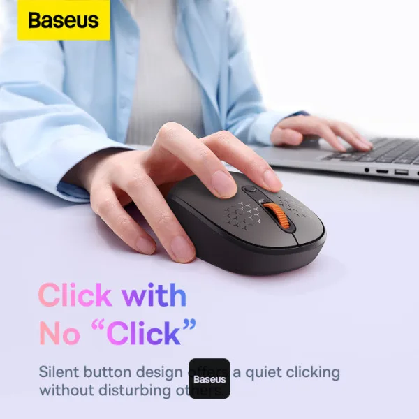 BASEUS F01A WIRELESS MOUSE FROSTED GRAY B01055502833 thumbnail 4