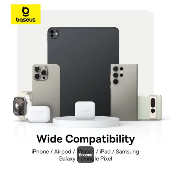 BASEUS PALM FAST CHARGER 1C 20W UK INCLUDE USB C USB C CABLE MOON WHITE  P1011160C213 thumbnail 8