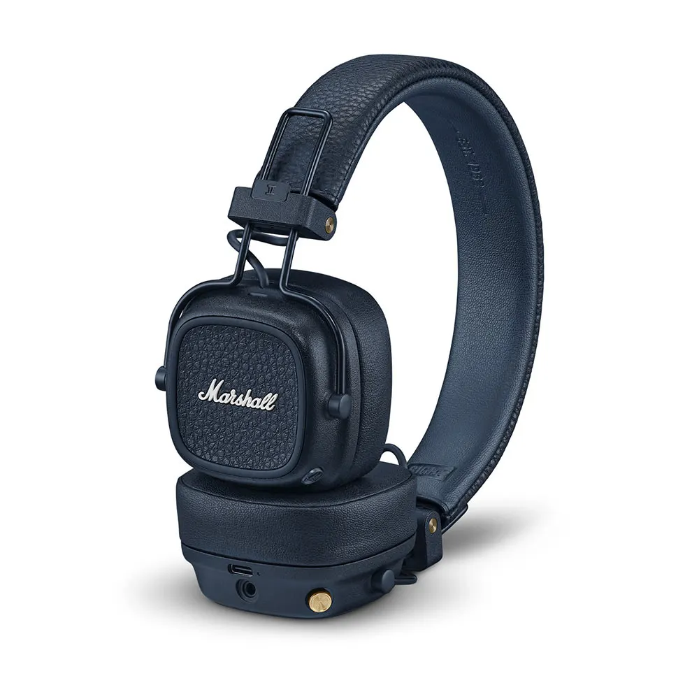 MARSHALL MAJOR V ON EAR WIRELESS HEADPHONE MIDNIGHT BLUE MAJOR V BLU