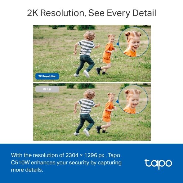 TP-Link Outdoor Pan Tilt Home Security WiFi Camera - Tapo C510W thumbnail 20