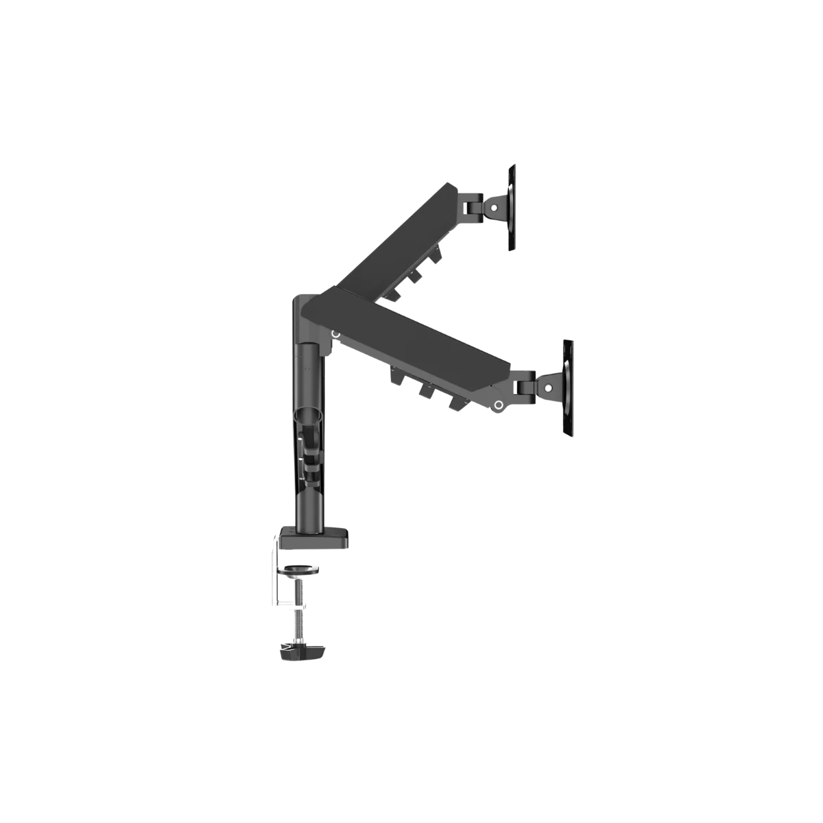 GAMEON GAMING GAS MECHANICAL SPRING DOUBLE MONITOR ARM GO-5550 thumbnail 5
