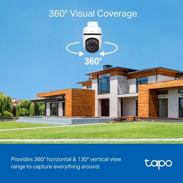 TP-Link Outdoor Pan Tilt Home Security WiFi Camera - Tapo C510W thumbnail 18