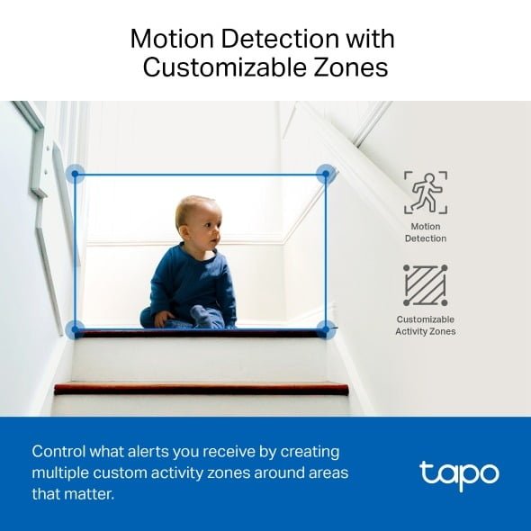 TP LINK PAN TILT HOME SECURITY WIFI CAMERA TAPO C220 thumbnail 4