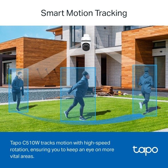 TP-Link Outdoor Pan Tilt Home Security WiFi Camera - Tapo C510W thumbnail 17