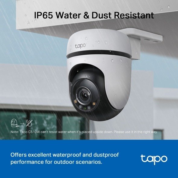 TP-Link Outdoor Pan Tilt Home Security WiFi Camera - Tapo C510W thumbnail 15