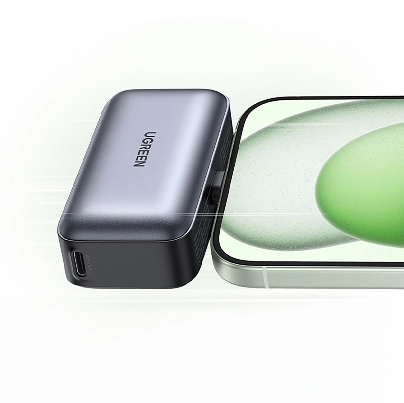 UGREEN NEXODE 5000MAH POWERBANK WITH BUILT IN USB C CONNECTOR PB503 35338 thumbnail 7
