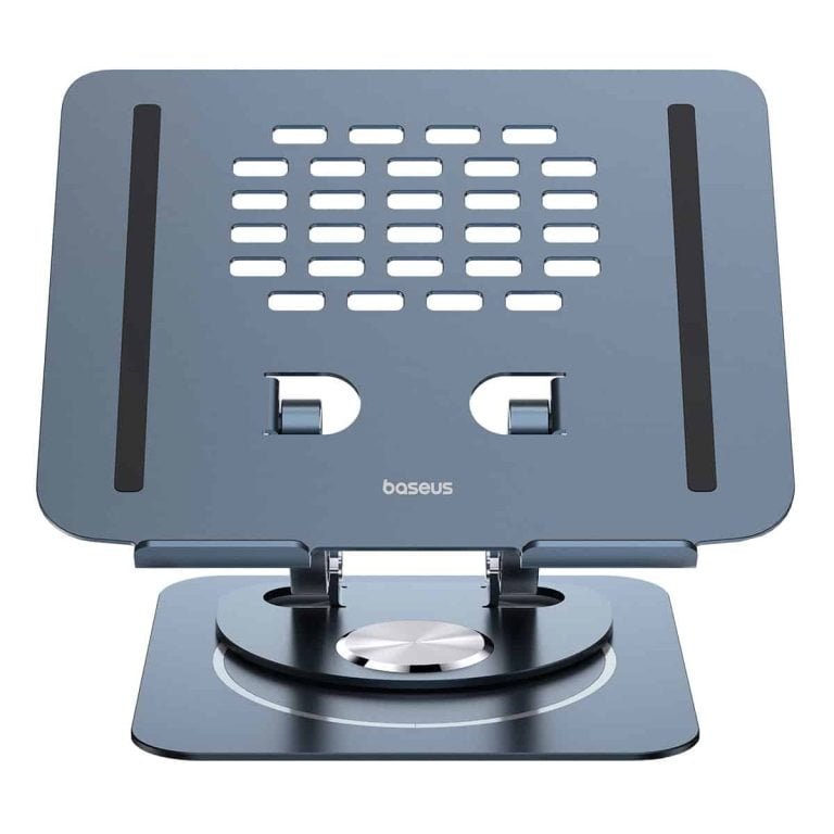 BASEUS ULTRASTABLE PRO SERIES ROTATABLE AND FOLDABLE LAPTOP STAND SPACE GRAY thumbnail 8