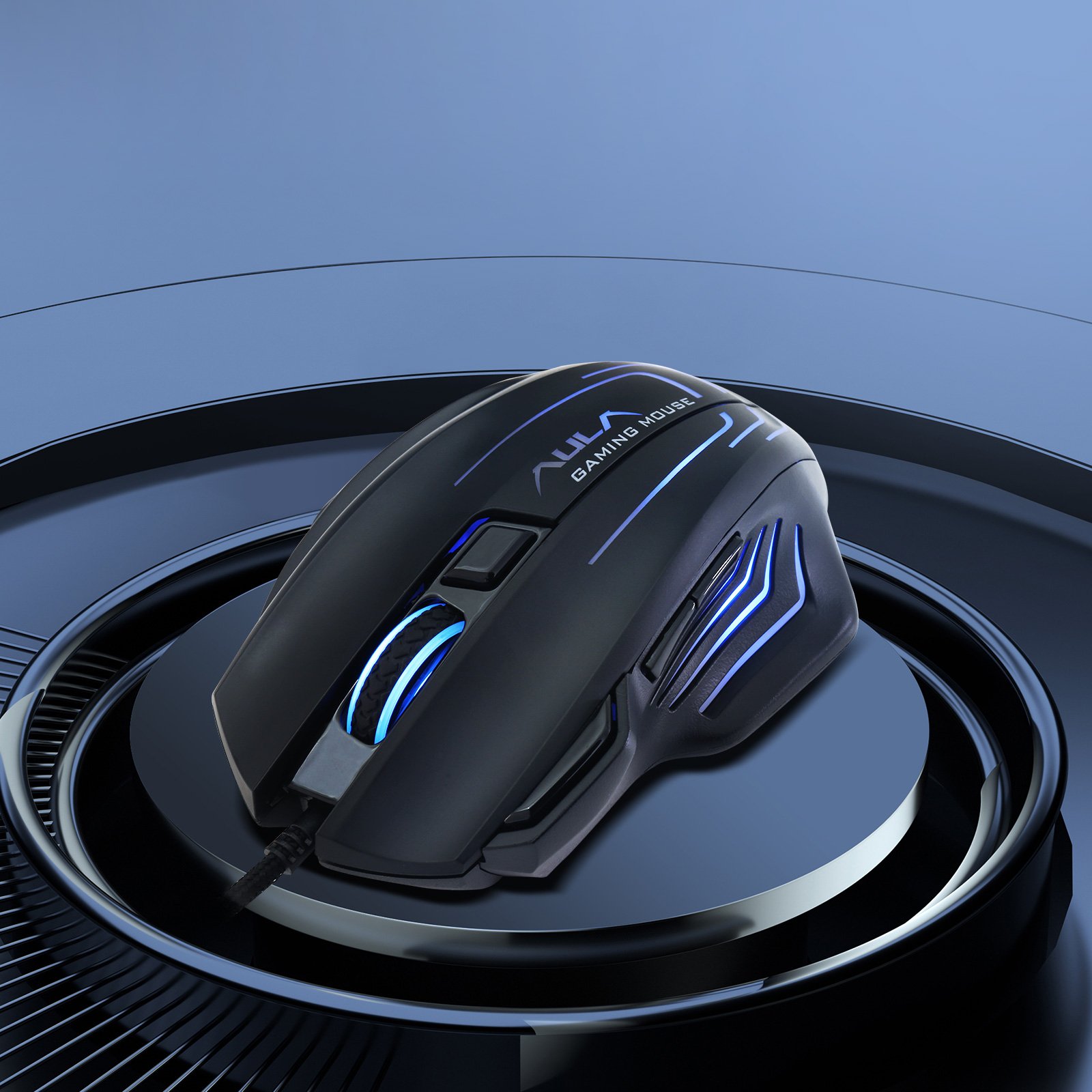 AULA Mountain Wired Gaming Mouse (S18) - Ergonomic Design with Precision Performance thumbnail 6