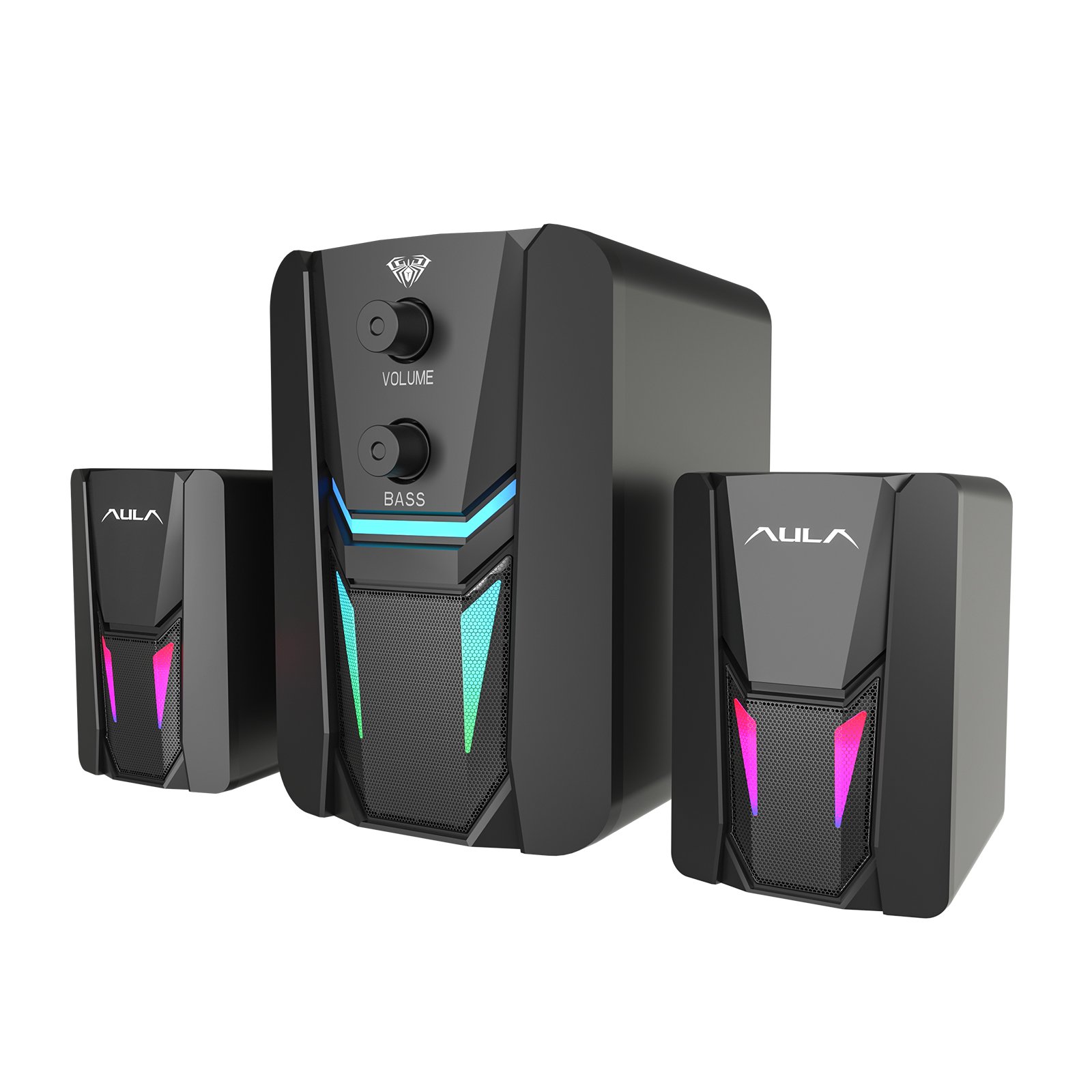 AULA Wind Stylish and Portable Gaming Speaker (N-189) - Compact Design with Rich Sound Quality thumbnail 7