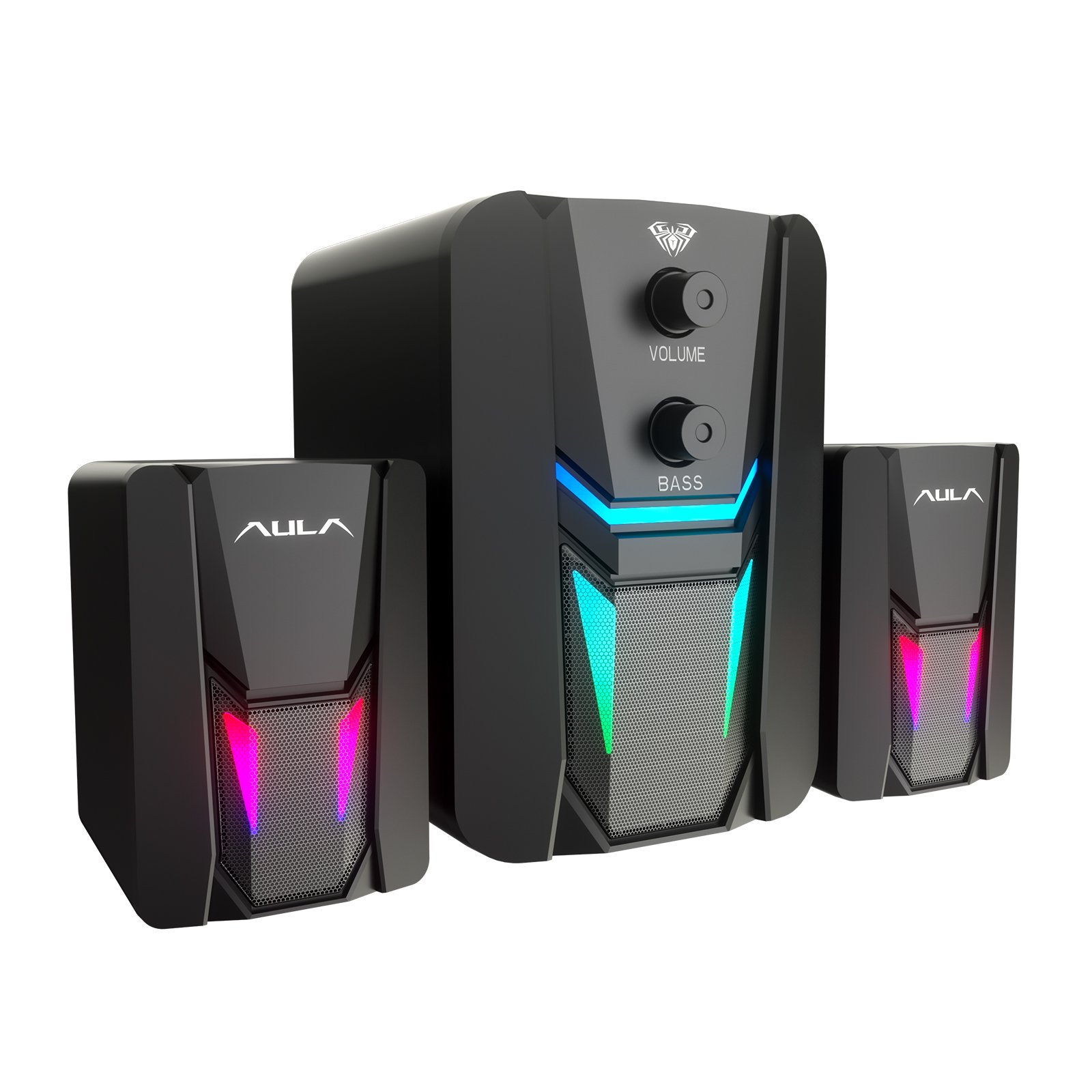 AULA Wind Stylish and Portable Gaming Speaker (N-189) - Compact Design with Rich Sound Quality thumbnail 9