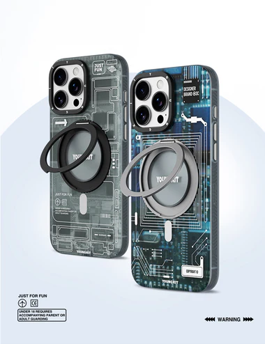 YOUNGKIT IPHONE 16 PRO TECHNOLOGY CASE GRAY CX020 thumbnail 5