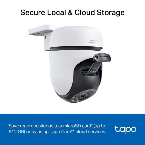 TP-Link Outdoor Pan Tilt Home Security WiFi Camera - Tapo C510W thumbnail 14