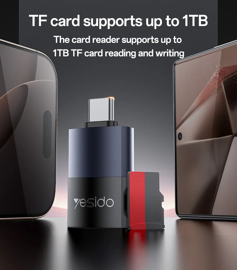 YESIDO CARD READER BLACK GS37 thumbnail 11