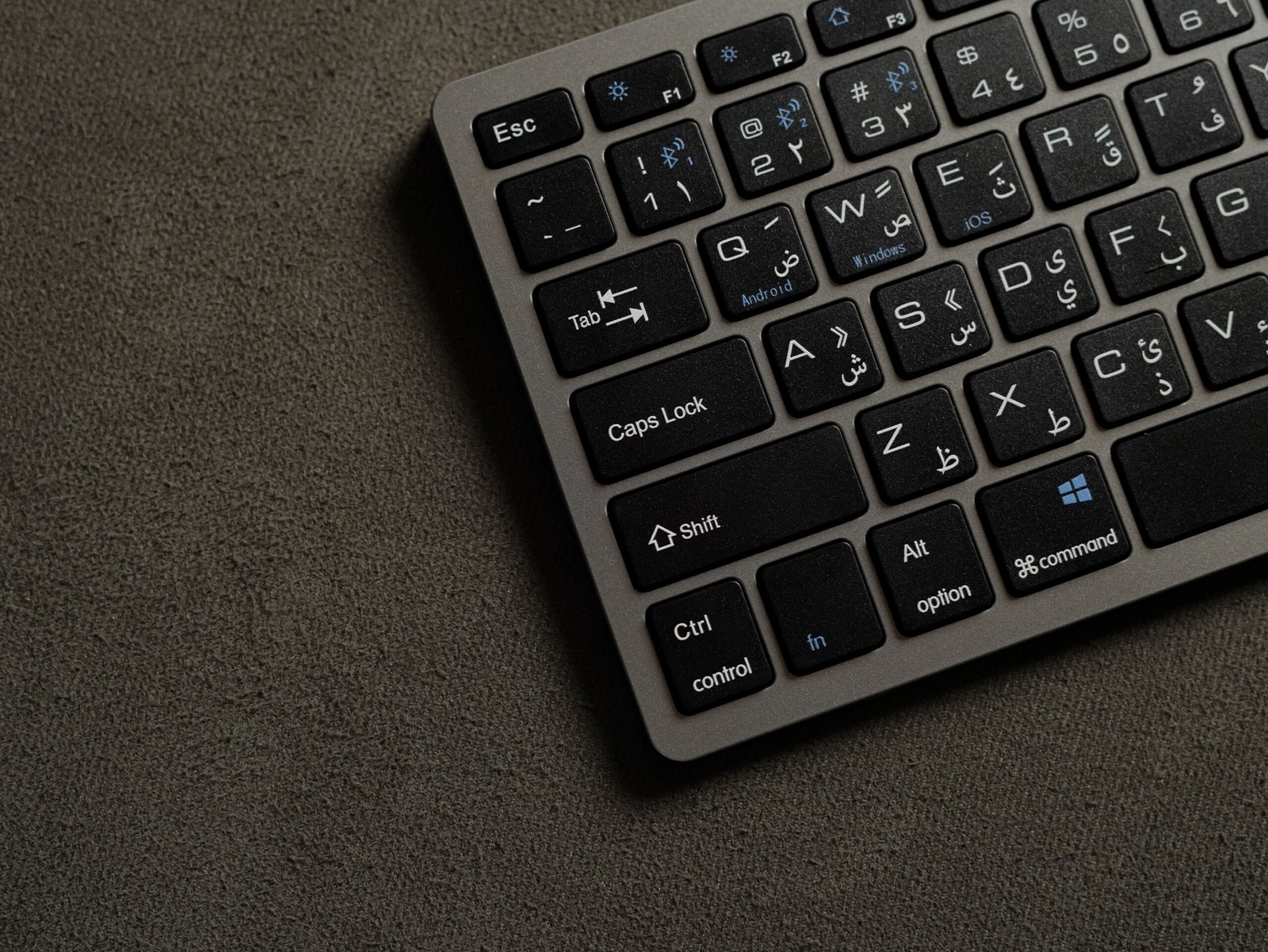 Bluepebble Magic Pebble Combo - Wireless Keyboard + Mouse - Grey BP-MPCKM-GY thumbnail 4