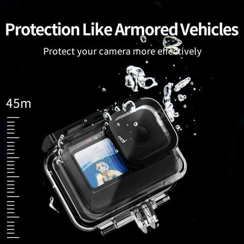 TELESIN GOPRO HERO 9/10/11 WATERPROOF HOUSING CASE thumbnail 18