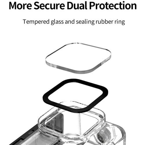 TELESIN GOPRO HERO 9/10/11 WATERPROOF HOUSING CASE thumbnail 15