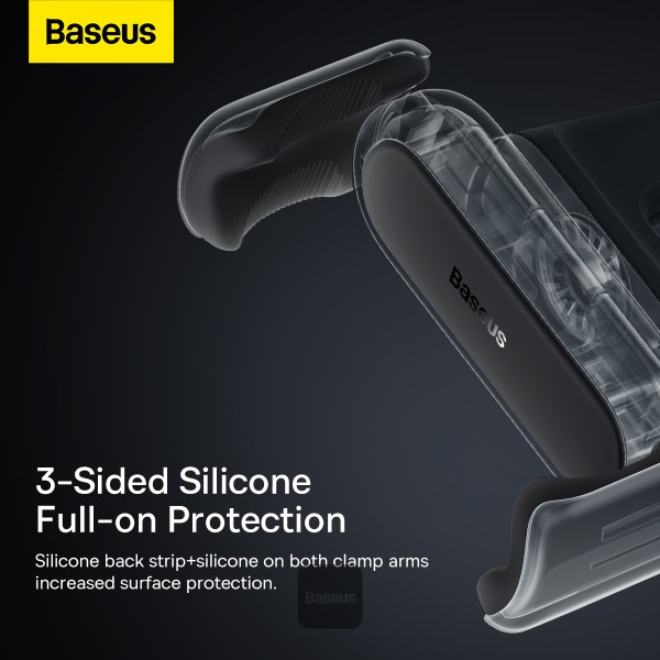 BASEUS STEEL CANNON 2 AIR OUTLET CAR MOUNT BLACK BS-CM009 thumbnail 15