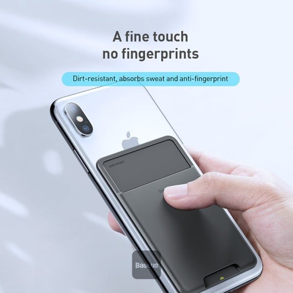 Baseus Back Stick Silicone Card Bag Case ACKD thumbnail 14