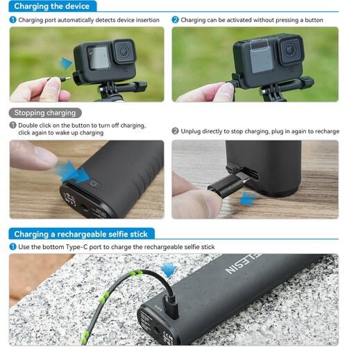TELESIN RECHARGABLE SELFIE STICK TE-CSS-001 thumbnail 15