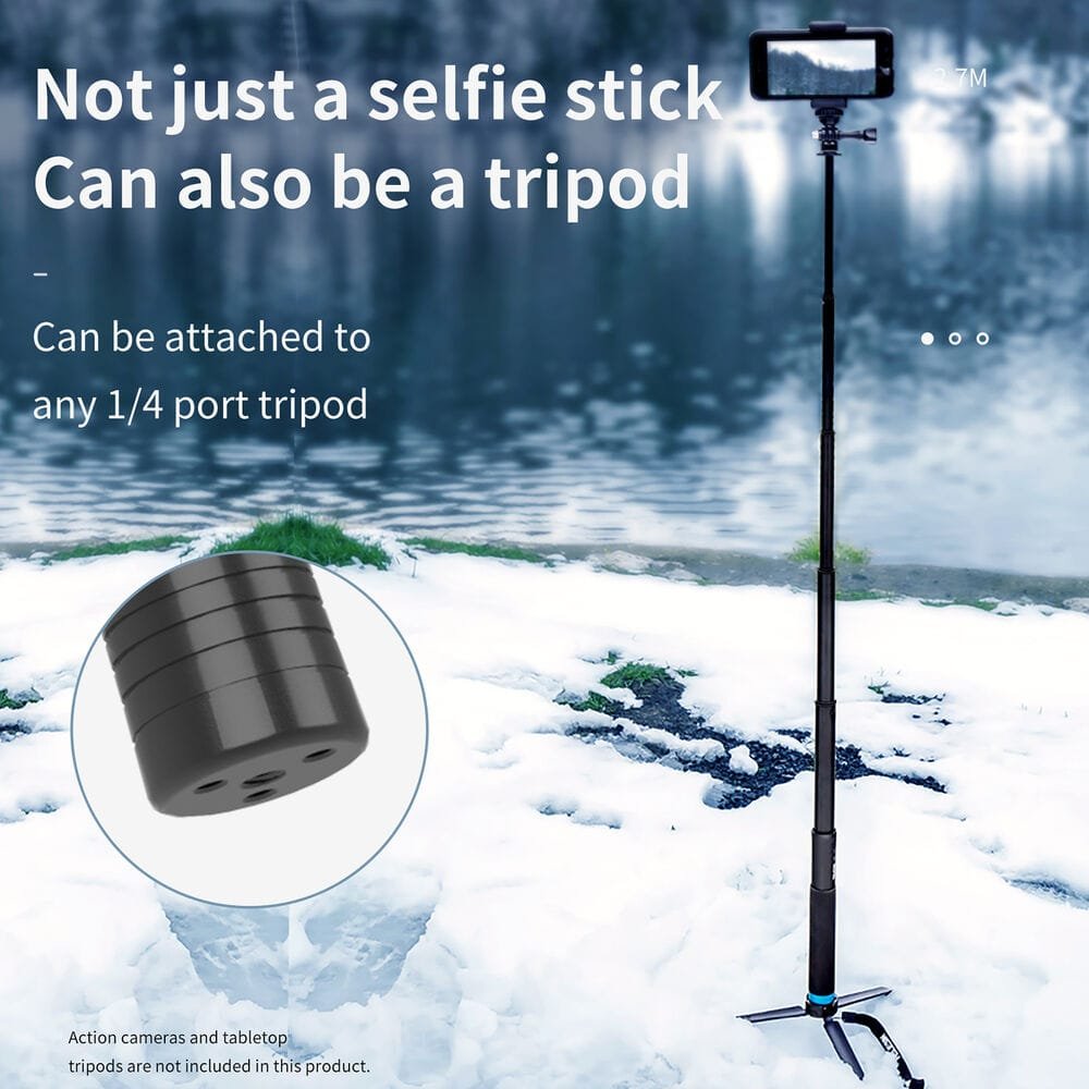TELESIN 2nd Generation Carbon Fiber Selfie Stick GP-MNP-270-2: Capture Every Moment with Lightweight and Durable Design thumbnail 25