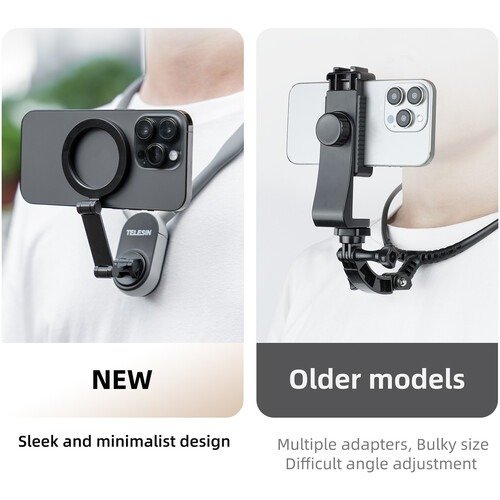 Capture Hands-Free Moments with the Telesin Magnetic Smartphone Neck Mount - TE-MNM-001 thumbnail 41