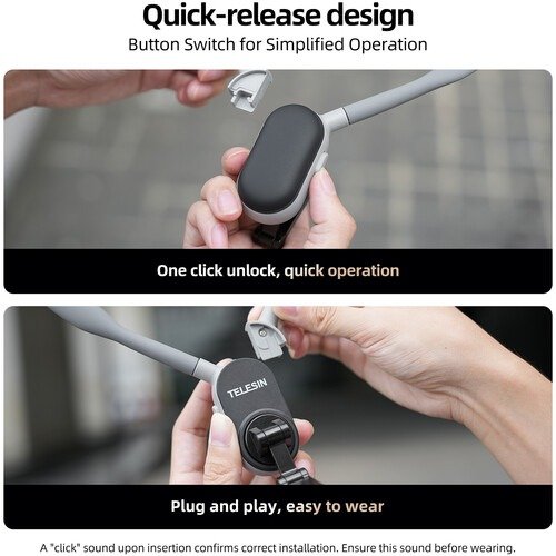 Capture Hands-Free Moments with the Telesin Magnetic Smartphone Neck Mount - TE-MNM-001 thumbnail 37