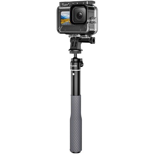 Capture Every Angle with the Telesin Aluminium Alloy Selfie Stick with Ball Head for Action Cameras - WSS-001 thumbnail 33