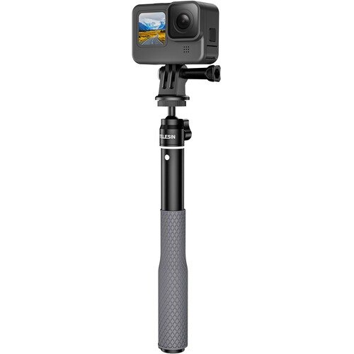 Capture Every Angle with the Telesin Aluminium Alloy Selfie Stick with Ball Head for Action Cameras - WSS-001 thumbnail 31