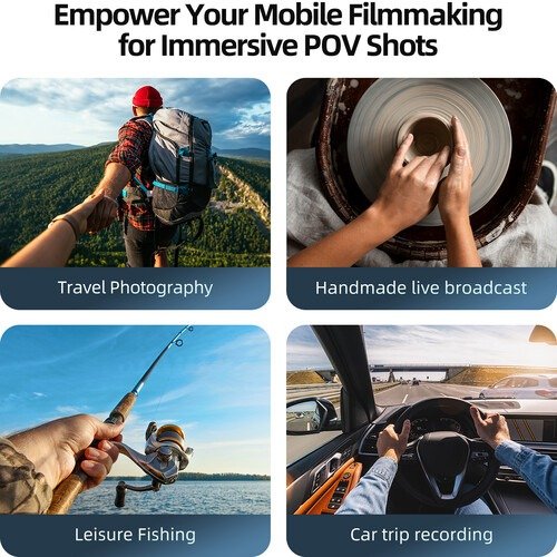 Capture Hands-Free Moments with the Telesin Magnetic Smartphone Neck Mount - TE-MNM-001 thumbnail 58