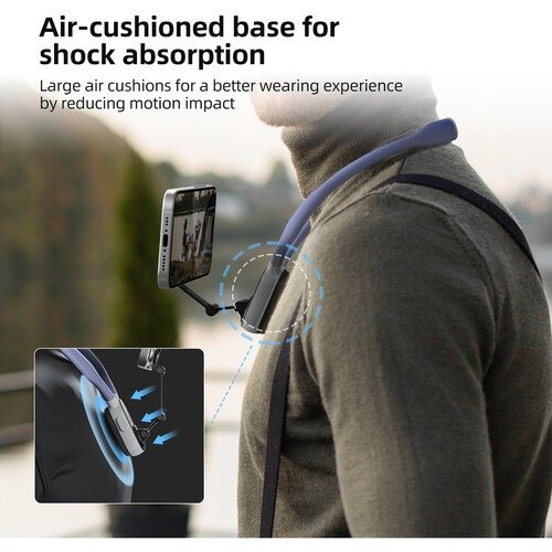 Capture Hands-Free Moments with the Telesin Magnetic Smartphone Neck Mount - TE-MNM-001 thumbnail 54