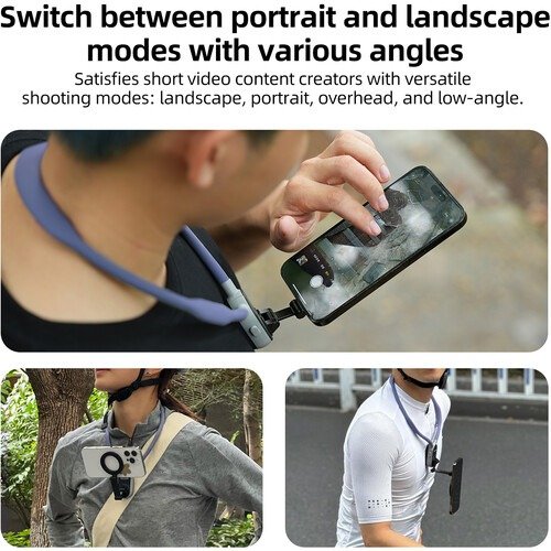 Capture Hands-Free Moments with the Telesin Magnetic Smartphone Neck Mount - TE-MNM-001 thumbnail 52