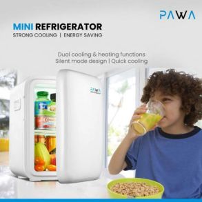 PAWA COOL-WARM MINI REFRIGERATOR 10LTR WHITE PW10LMR-WH thumbnail 7