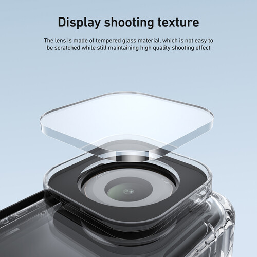 TELESIN ACTION 6 CAMERA WATERPROOF CASE S4-WTP-12 thumbnail 15