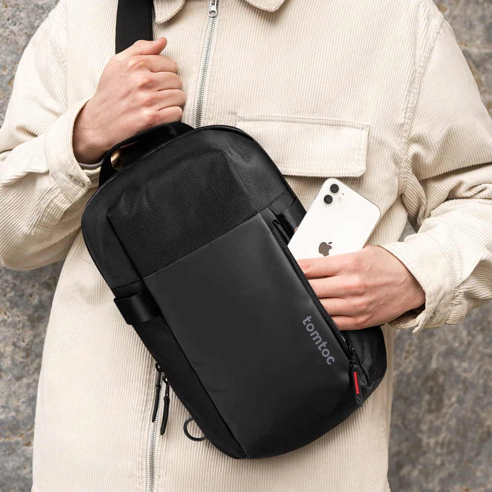 Tomtoc Navigator T24 Sling Bag | Sleek and Functional Everyday Carry thumbnail 13