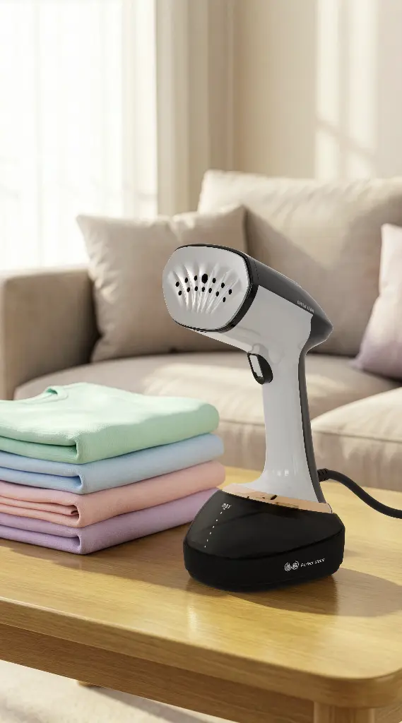 GREEN LION STEAM MASTER BX 350 GARMENT STEAMER DRY IRON 1600W BLACK GNBX350GSTBK thumbnail 8