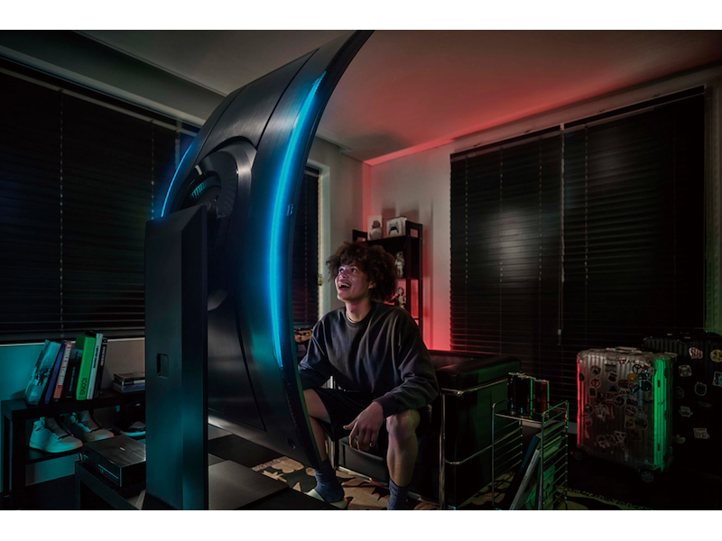 SAMSUNG 55 INCH ODYSSEY ARK 2ND GEN 165HZ CURVED UHD GAMING MONITOR SAMSUNG-LS55CG97WNWXXL thumbnail 13