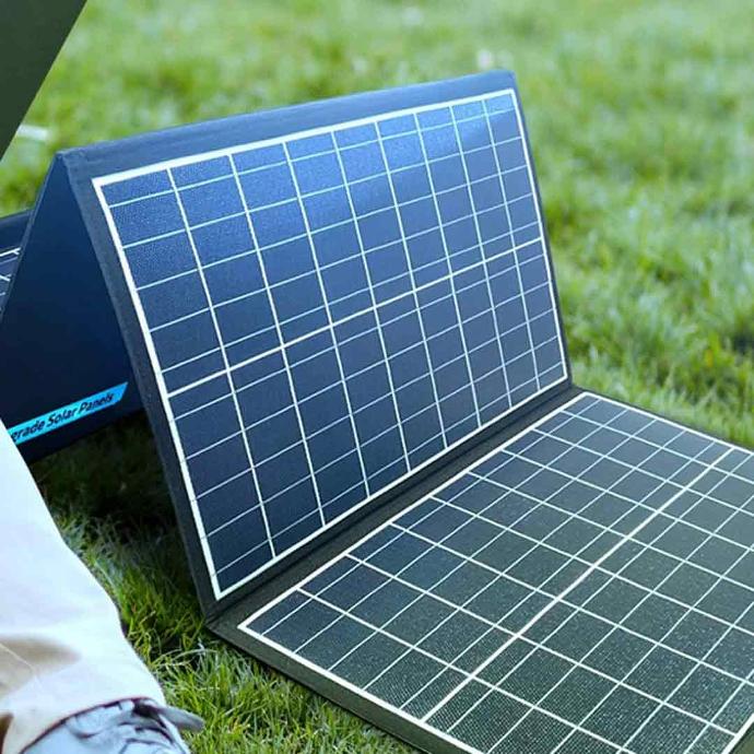 POWEROLOGY 120W UNIVERSAL FOLDING SOLAR PANEL PD45W BLACK PSOLPABK thumbnail 5