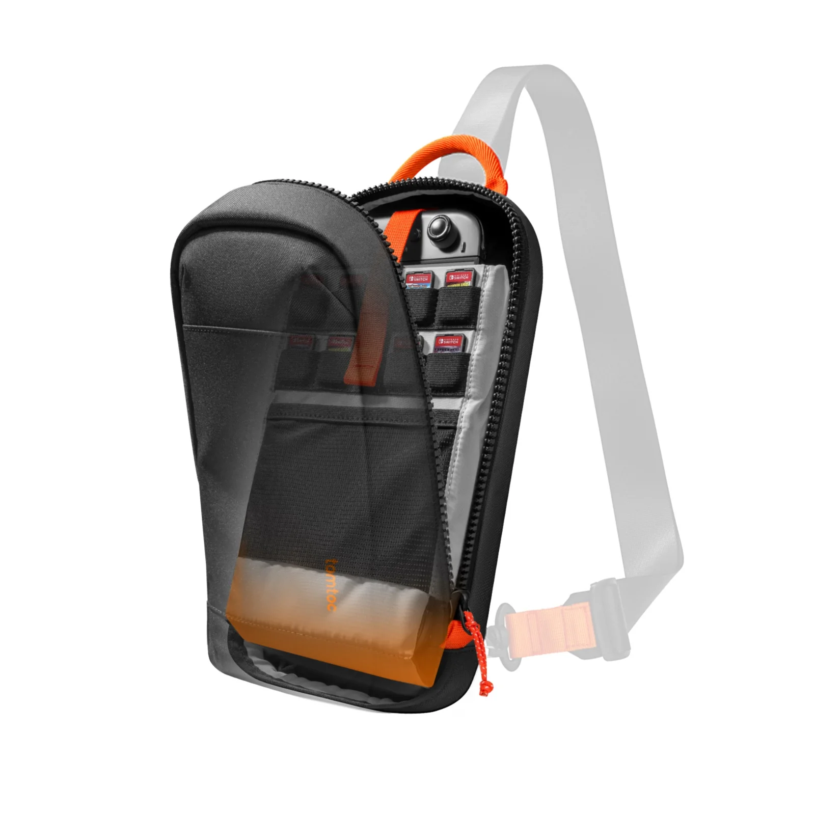 TOMTOC GAMEON G49 SWITCH 2 TRAVEL BAG BLACK G49S1D1 thumbnail 8