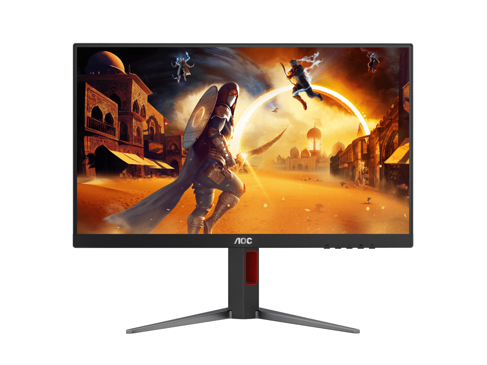 AOC Gaming Monitor 24-Inch FHD 180Hz 1ms HDR10 in Black - Model 24G4 thumbnail 3