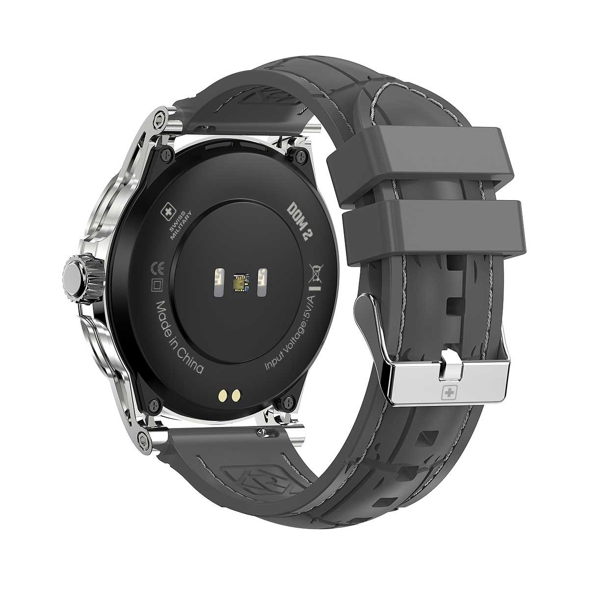 SWISS MILITARY DOM 2 WATCH WITH SILICONE STRAP SM-WCH-DOM2-S thumbnail 5