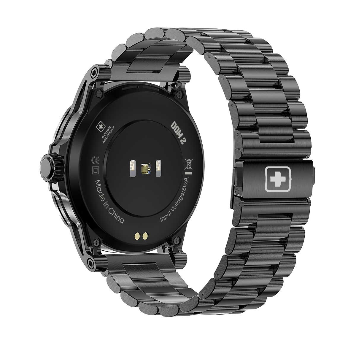 SWISS MILITARY DOM 2 WATCH WITH METAL STRAP SM-WCH-DOM2-M thumbnail 7