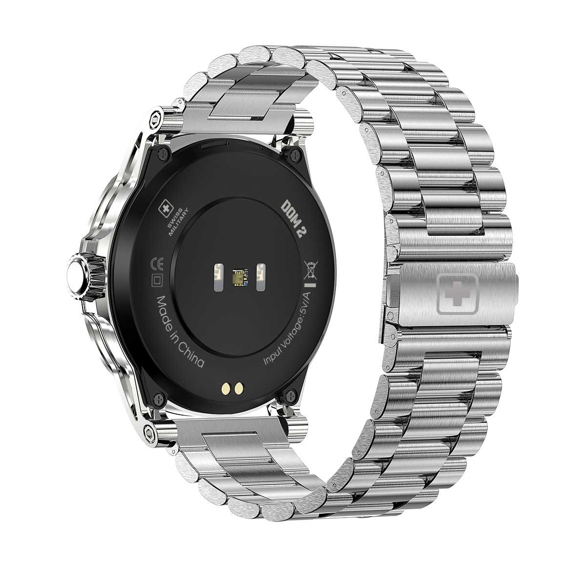 SWISS MILITARY DOM 2 WATCH WITH METAL STRAP SM-WCH-DOM2-M thumbnail 5