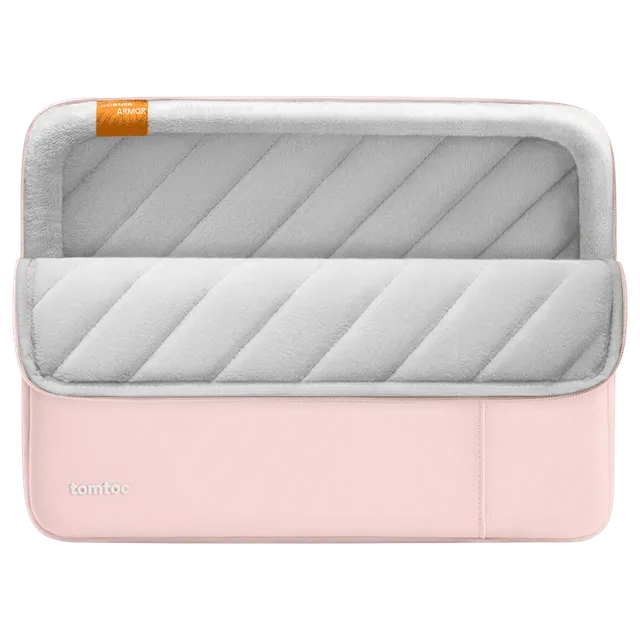 TOMTOC DEFENDER A13 14 INCH LAPTOP SLEEVE PINK A13D3P1 thumbnail 9