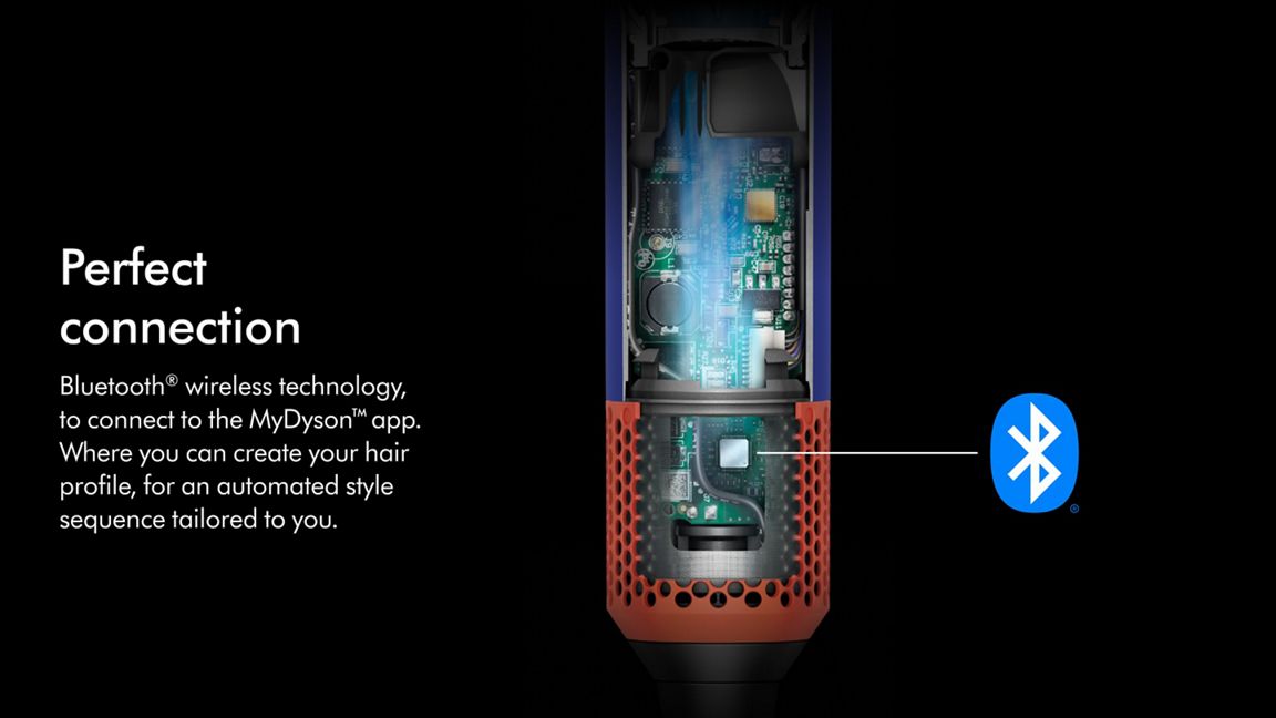 DYSON AIRWRAP I.D MULTI STYLER AND DRYER STRAIGHT+WAVY AMBER SILK HS08 thumbnail 13
