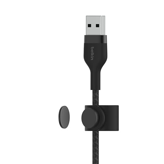 BELKIN BOOST CHARGE PRO FLEX USB A CABLE WITH LIGHTNING CONNECTOR BLACK CAA010BT3MBK thumbnail 9